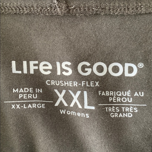 Life Is Good Heart Rays Crusher-FLEX Hoodie Tunic - Picture 12 of 15